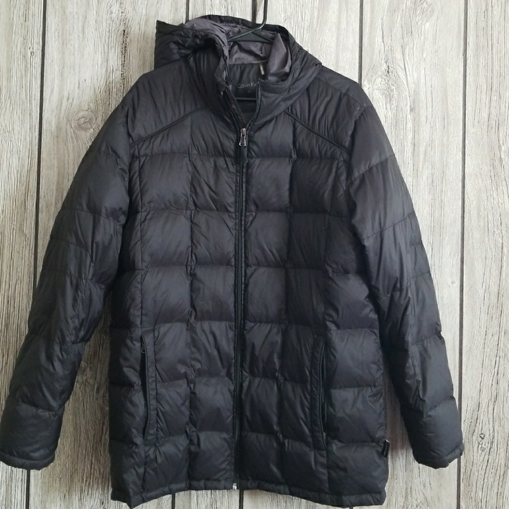 Calvin Klein hooded coat